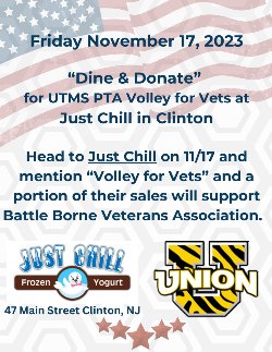 Just Chill / Volley for Vets